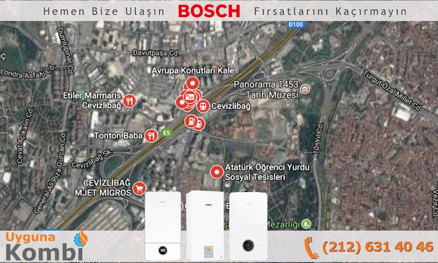 BOSCH Cevizlibağ Bayi Kombi Satış