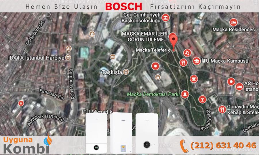 BOSCH Maçka Bayi Kombi Satış