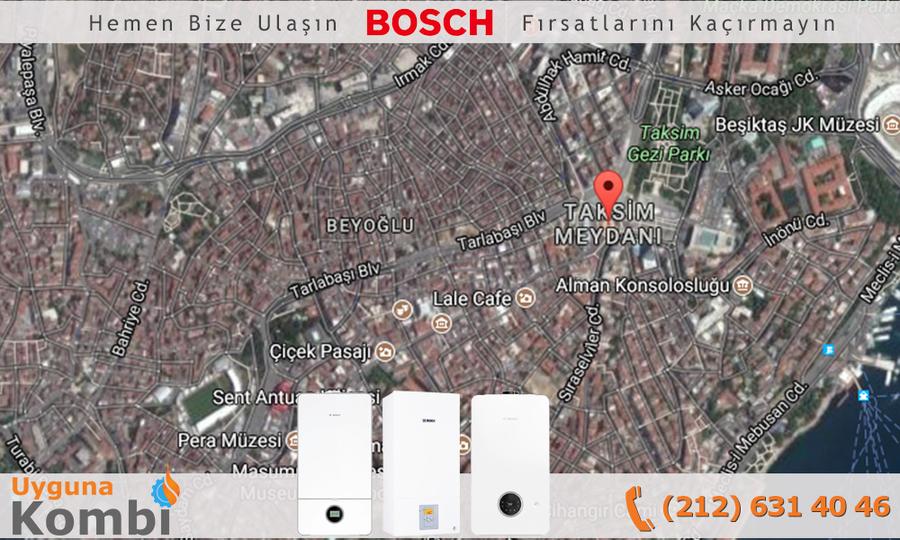 BOSCH Taksim Bayi Kombi Satış