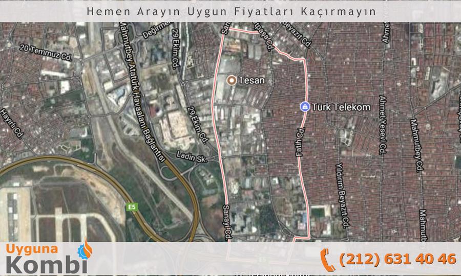 Çobançeşme Kombi Satış