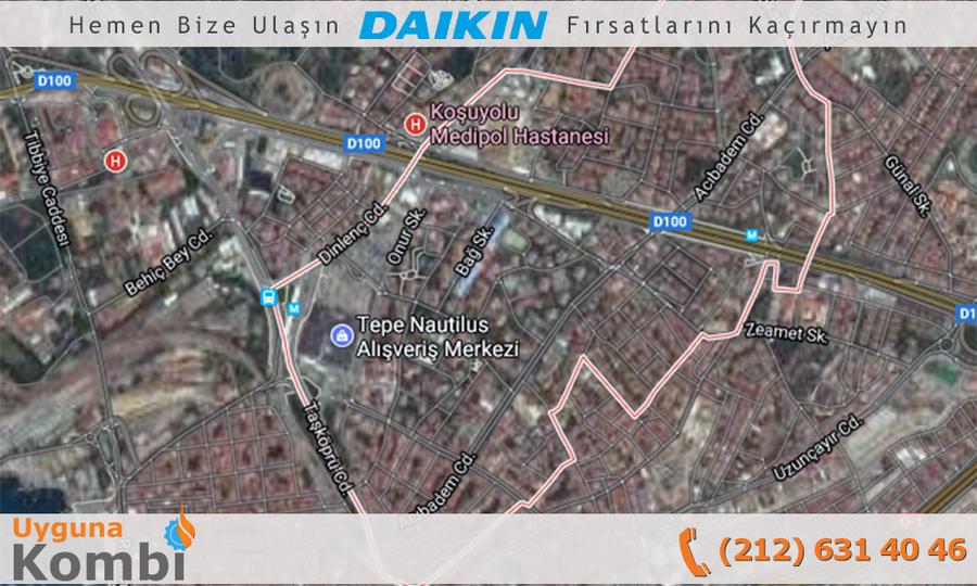 Daikin Acıbadem Bayi Kombi Satış