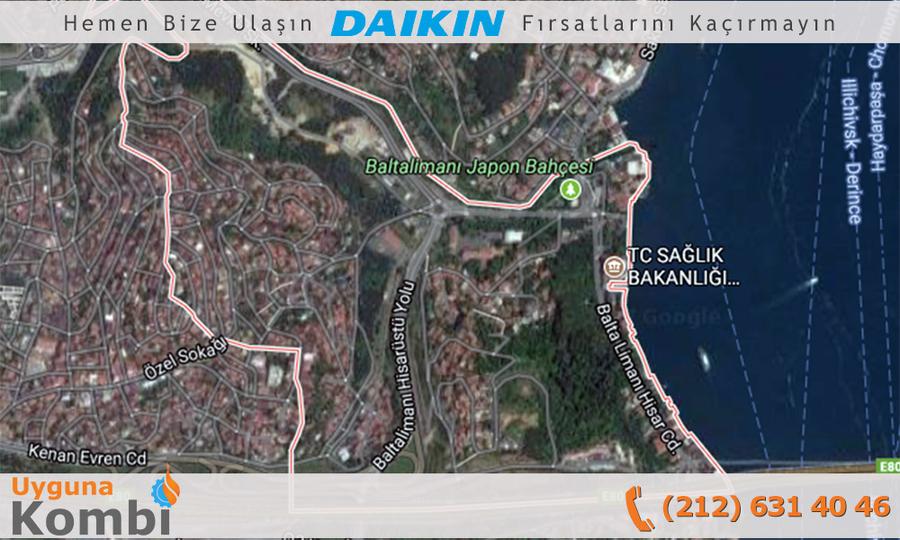 Daikin Baltalimanı Bayi Kombi Satış