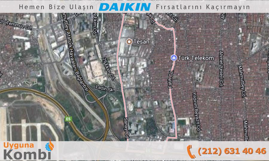 Daikin Çobançeşme Bayi Kombi Satış