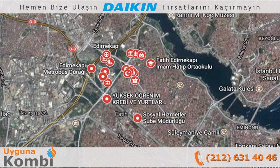 Daikin Edirnekapı Bayi Kombi Satış