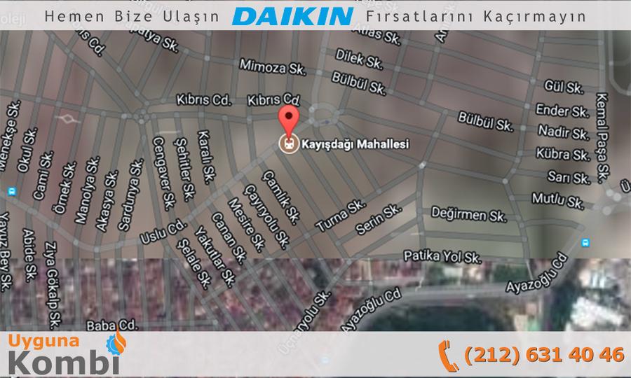 Daikin Kayışdağı Bayi Kombi Satış