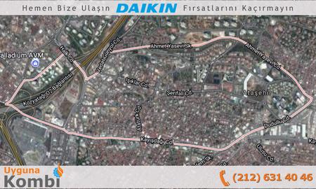 Daikin Küçükbakkalköy Bayi Kombi Satış