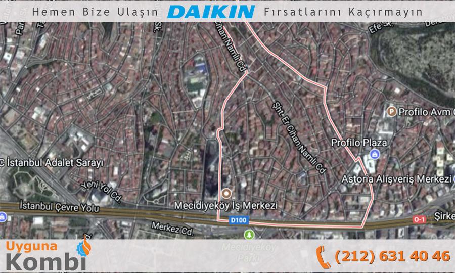 Daikin Mecidiyeköy Bayi Kombi Satış