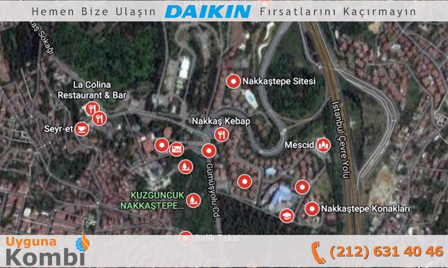 Daikin Nakkaştepe Bayi Kombi Satış