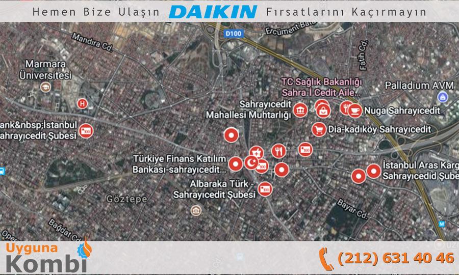 Daikin Sahrayıcedid Bayi Kombi Satış