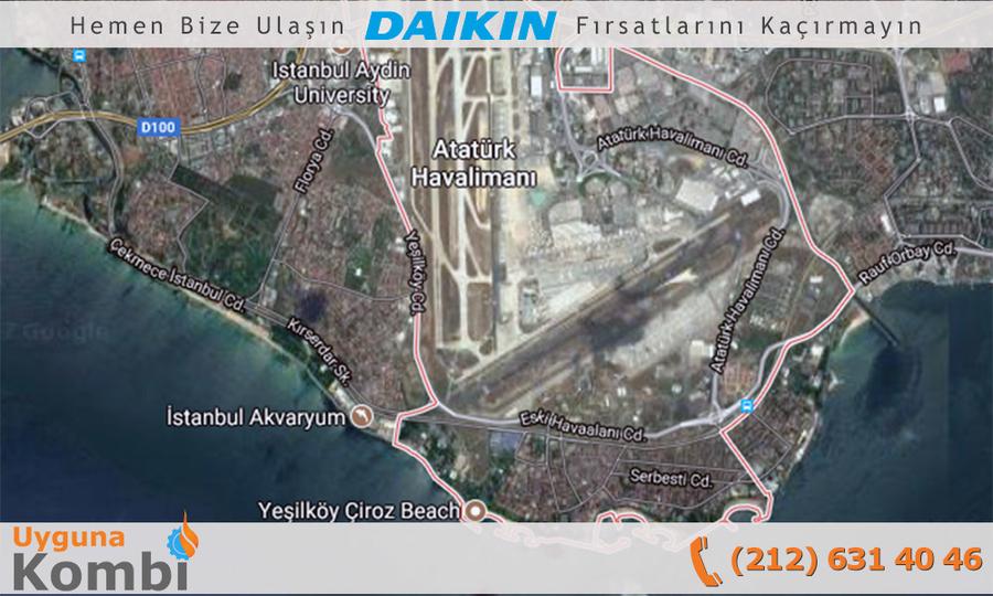 Daikin Yeşilköy Bayi Kombi Satış