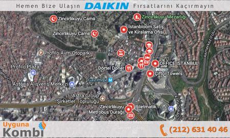 Daikin Zincirlikuyu Bayi Kombi Satış