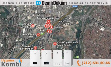 Demirdöküm Cevizlibağ Bayi Kombi Satış
