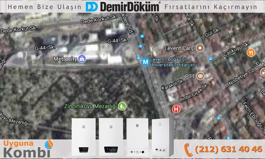 Demirdöküm Levent Bayi Kombi Satış