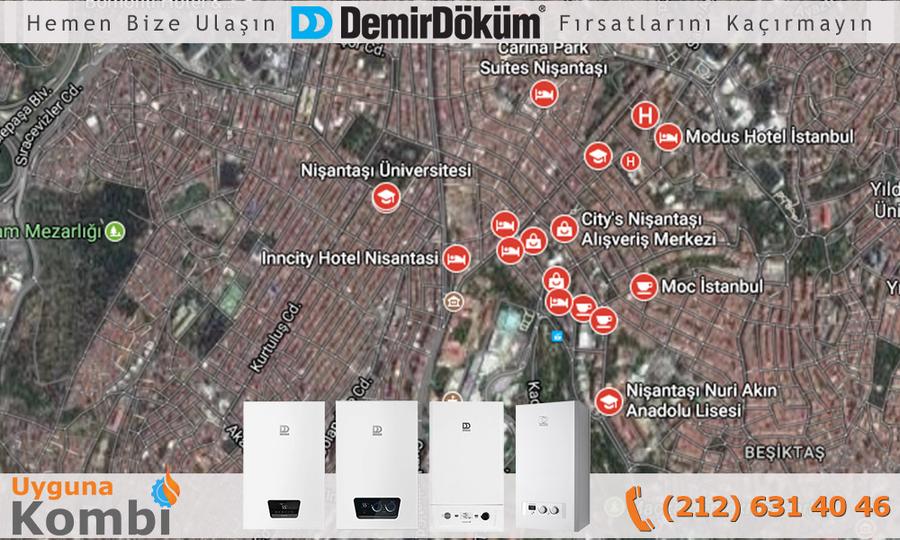 Demirdöküm Nişantaşı Bayi Kombi Satış