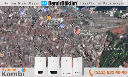 Demirdöküm Sirkeci Bayi Kombi Satış