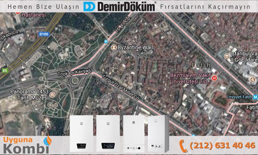 Demirdöküm Topkapı Bayi Kombi Satış