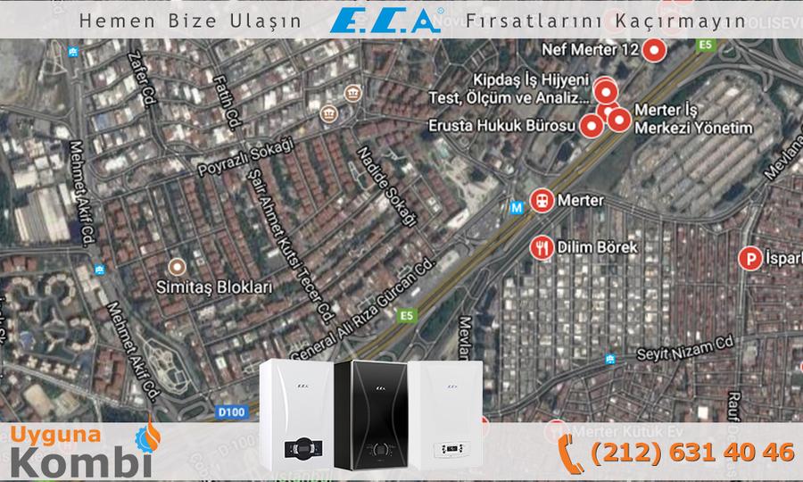 ECA Merter Bayi Kombi Satış