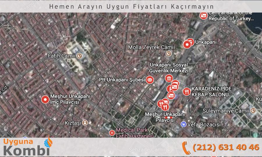 Unkapanı Kombi Satış